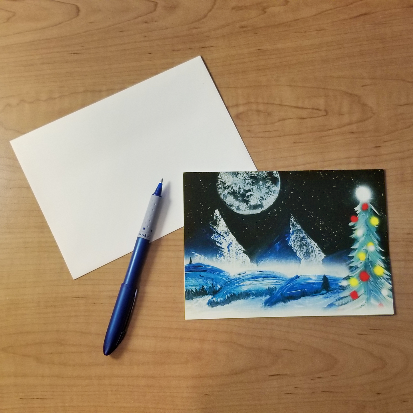 All is Calm - 5x7 Christmas Greeting Card With Envelope