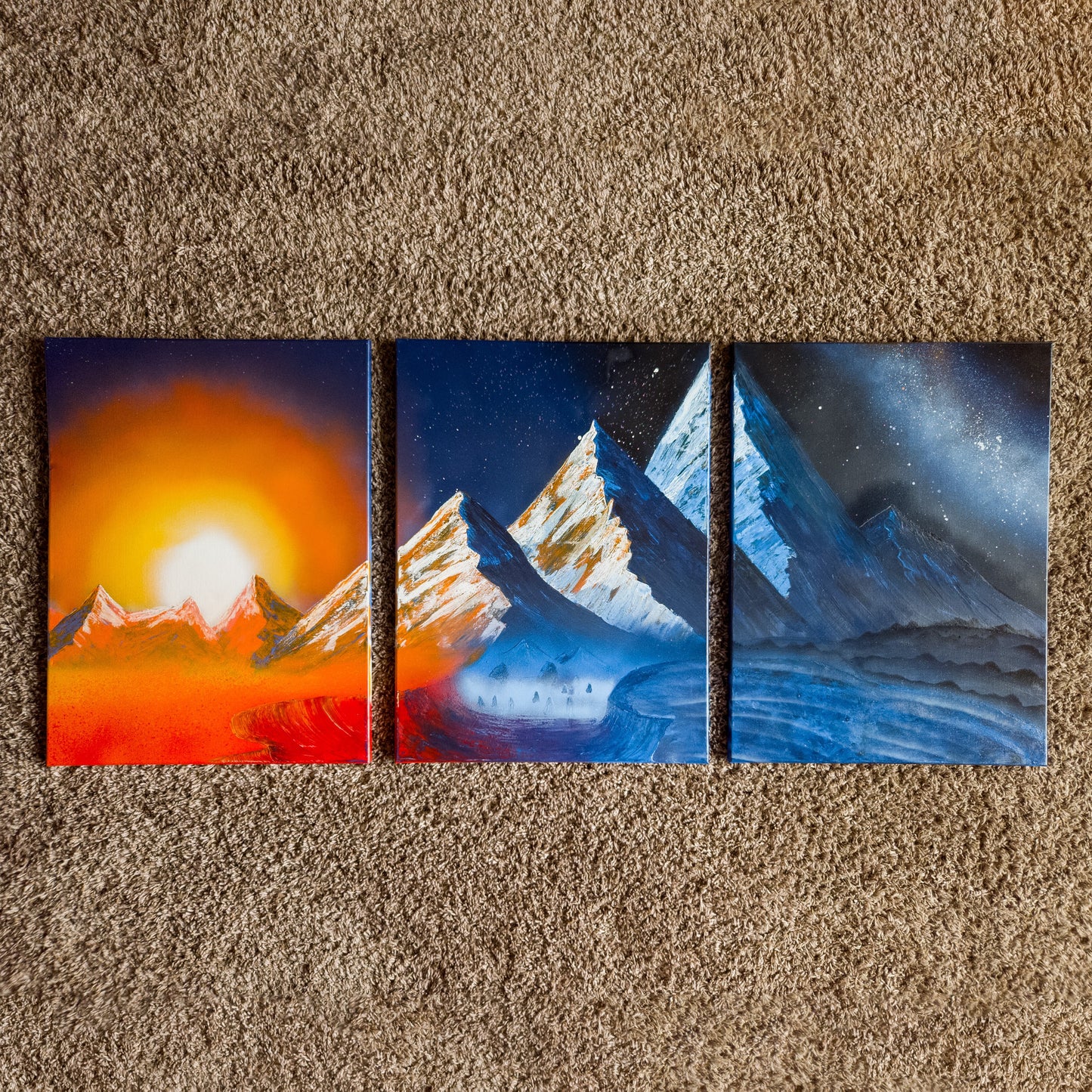 Skies Overlook the Sands of Time