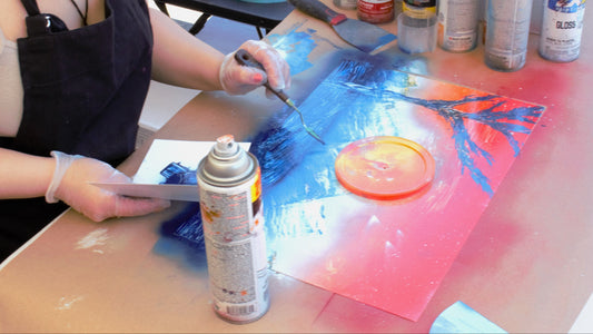 Spray Paint Class - $40/Person